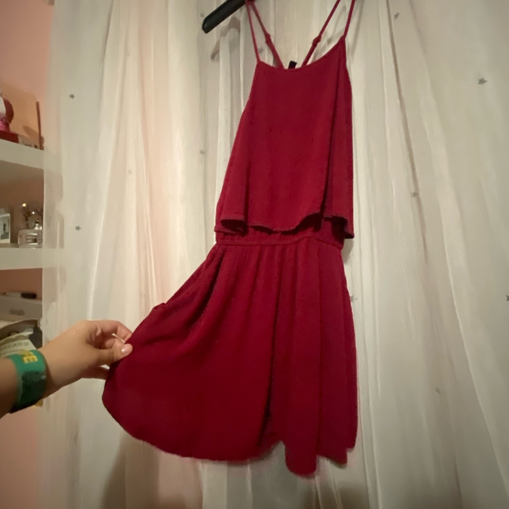 Tiny but cute red romper!